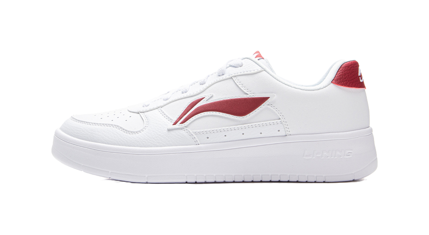 LiNing Coverage Slip Resistant And Abrasion Resistant Low top Skateboard Shoes Men's 