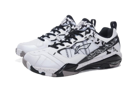 Li-Ning Invincible ACE "Snow Camo" AYAR015-1 - Badminton Shoe Unisex White