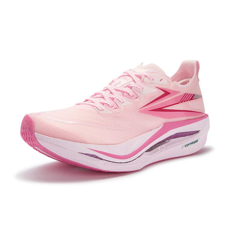 361° Flame 5 Cushioning Abrasion Resistant Breathable Low top Running Shoes Unisex Pure White Pink