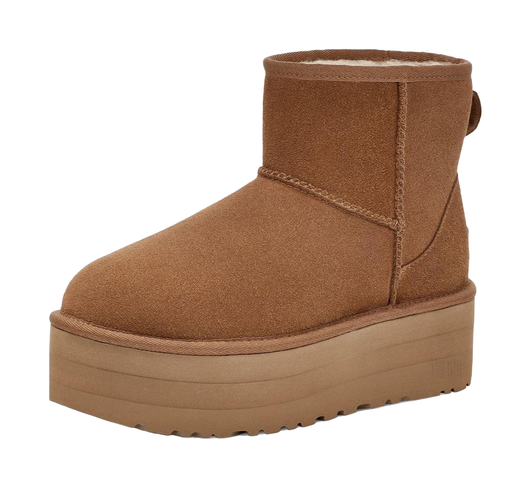 UGG Classic Mini Platform Chestnut Womens  vjsneaker.com