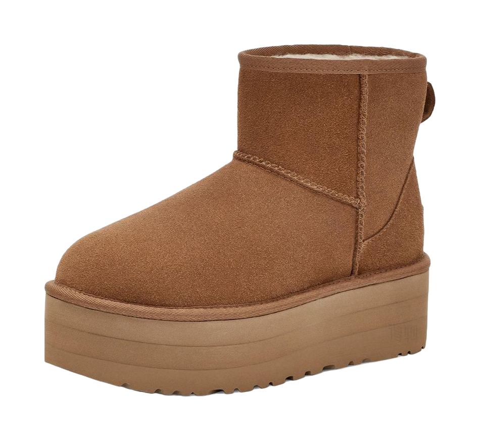 UGG Classic Mini Platform Chestnut Womens  vjsneaker.com