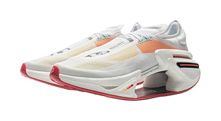 Li-Ning Shadow 3.0 "Standard White/Orange" ARRV001-21 - Running Shoe Unisex White Orange