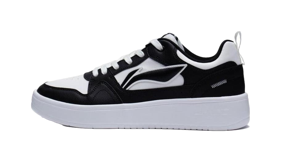 LiNing Xingchu 2.0 Slip Resistant Abrasion Resistant Low top Skateboard Shoes Men's Black White 