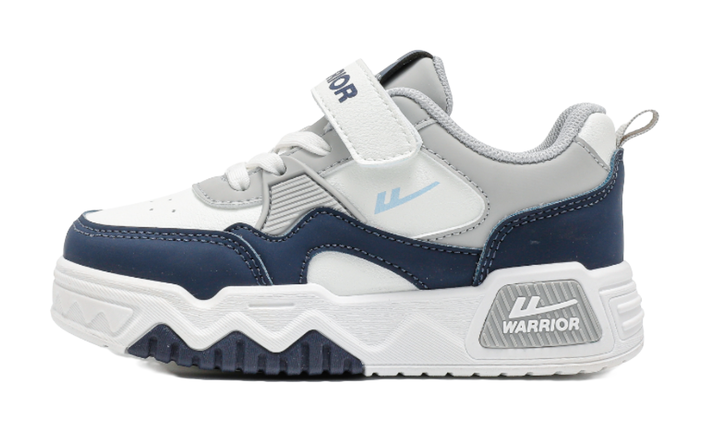 Warrior Boys Athletic Shoes Breathable Lightweight Cushioning Low top Girl Skateboard Shoes Kids  VJSNEAKER