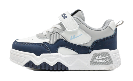 Warrior Boys Athletic Shoes Breathable Lightweight Cushioning Low top Girl Skateboard Shoes Kids  VJSNEAKER