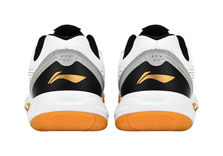 Li-Ning Light Feather Rocket Flash 2.0 "White/Gold" AYTT023-1 - Badminton Shoe Unisex