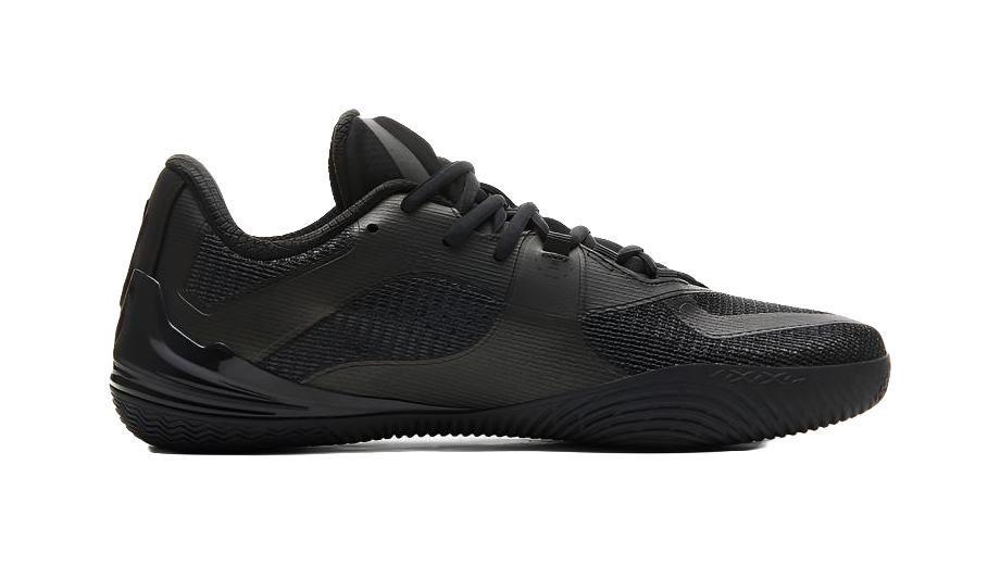 PEAK Wushuang Slip Resistant, Abrasion Resistant, Breathable Low Top Basketball Shoes Mens Black And White Mismatched  VJSNEAKER