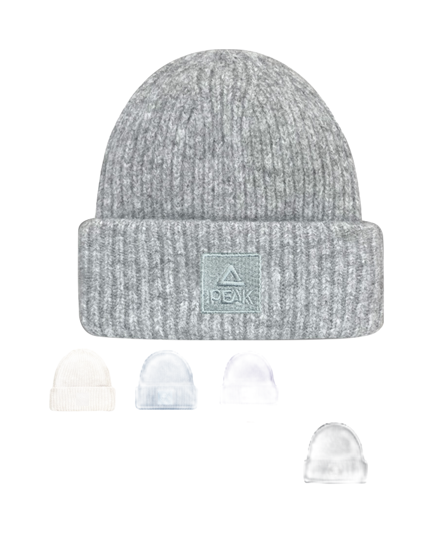 Pink autumn and winter versatile loose big head circumference solid color loose knitted polyester wool hat for both men and women, couple style  vjsneaker.com