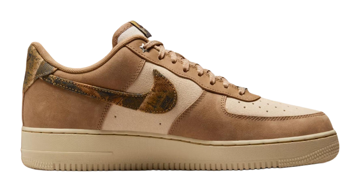 Nike Air Force 1 Low top Skateboard Shoes Unisex Brown  vjsneaker.com