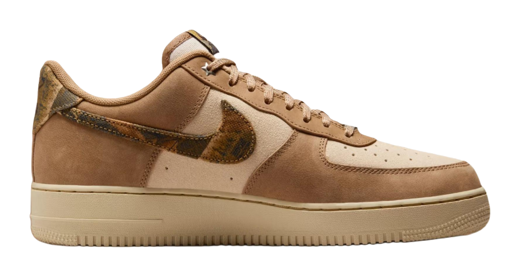 Nike Air Force 1 Low top Skateboard Shoes Unisex Brown  vjsneaker.com
