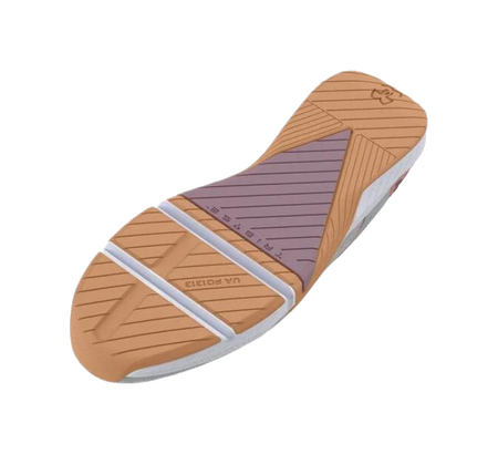 Under Armour TriBase Reign 5 White Clay Pink Fizz Womens  vjsneaker.com