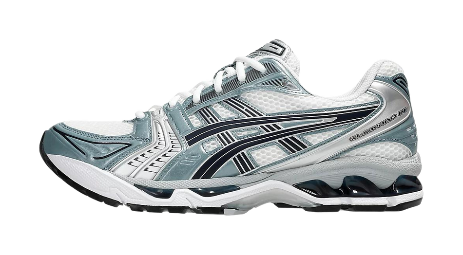 ASICS Gel Kayano 14 White Fjord Grey  VJSNEAKER