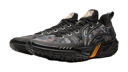 Li Ning Cushioning Slip Resistant Abrasion Resistant Breathable Rebound Anti Twist Grip Low top  vjsneaker.com