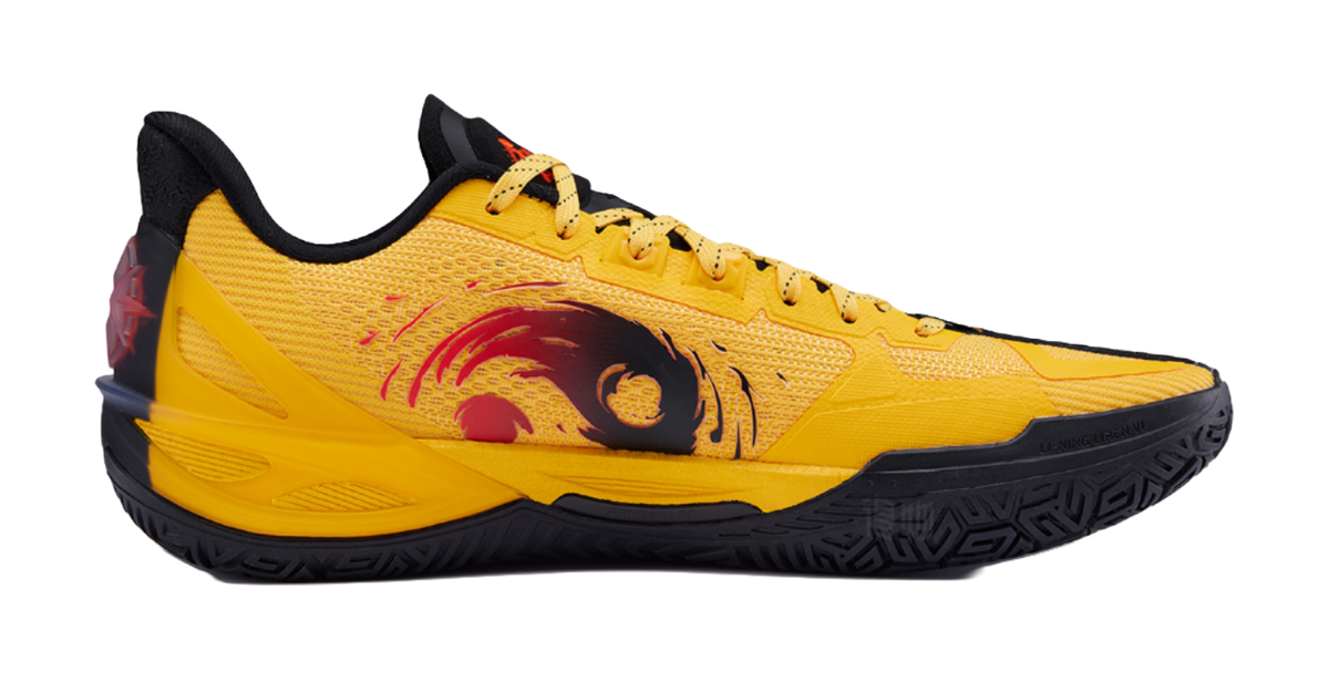 Li Ning Blade 6 V2 Low top All Around Performance Basketball Shoes Unisex Yellow Black  vjsneaker.com
