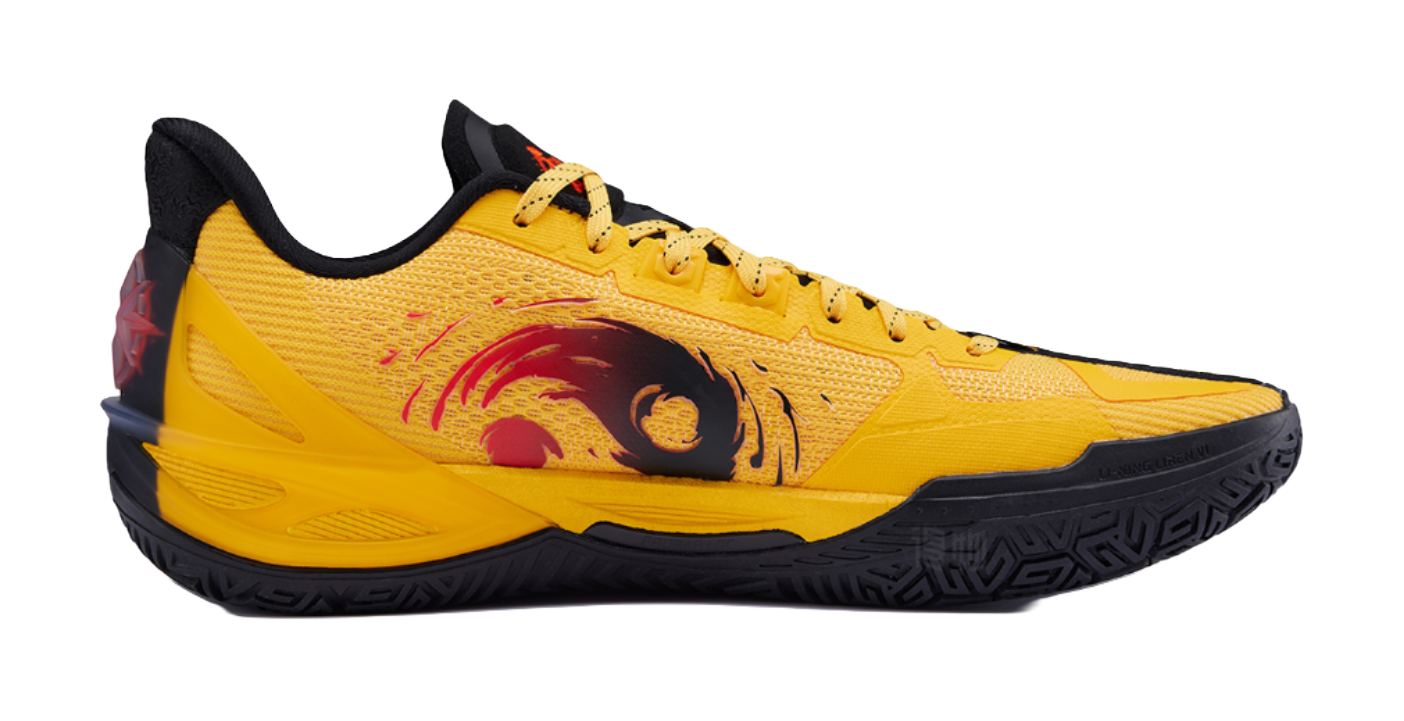 Li Ning Blade 6 V2 Low top All Around Performance Basketball Shoes Unisex Yellow Black  vjsneaker.com