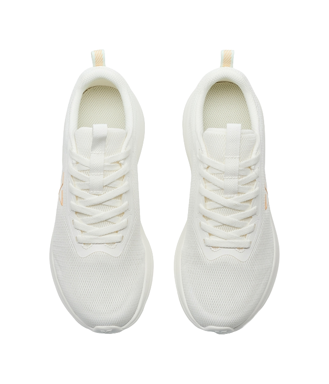 XTEP Feather Escape Wear resistant And Lightweight Low top Casual City Commute Running Shoes Women's White Green 