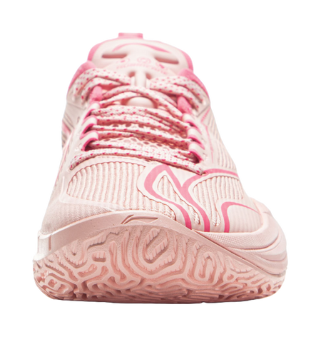 LiNing Cushioning, Slip Resistant, Abrasion Resistant, Rebound Grip Low Top Basketball Shoes Mens Frosting Pink  VJSNEAKER