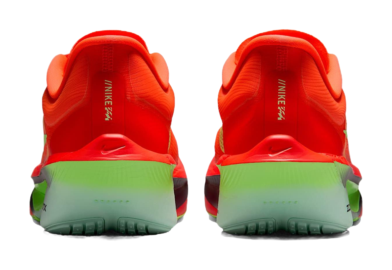 Nike Zoom Fly 6 Bright Crimson Lime Blast Mint Foam Cave Purple  vjsneaker.com