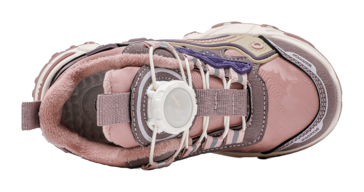 Warrior Synthetic Leather Slip Resistant Lightweight Cushioning Thermal Low top Kids Lifestyle Shoes Kids  VJSNEAKER