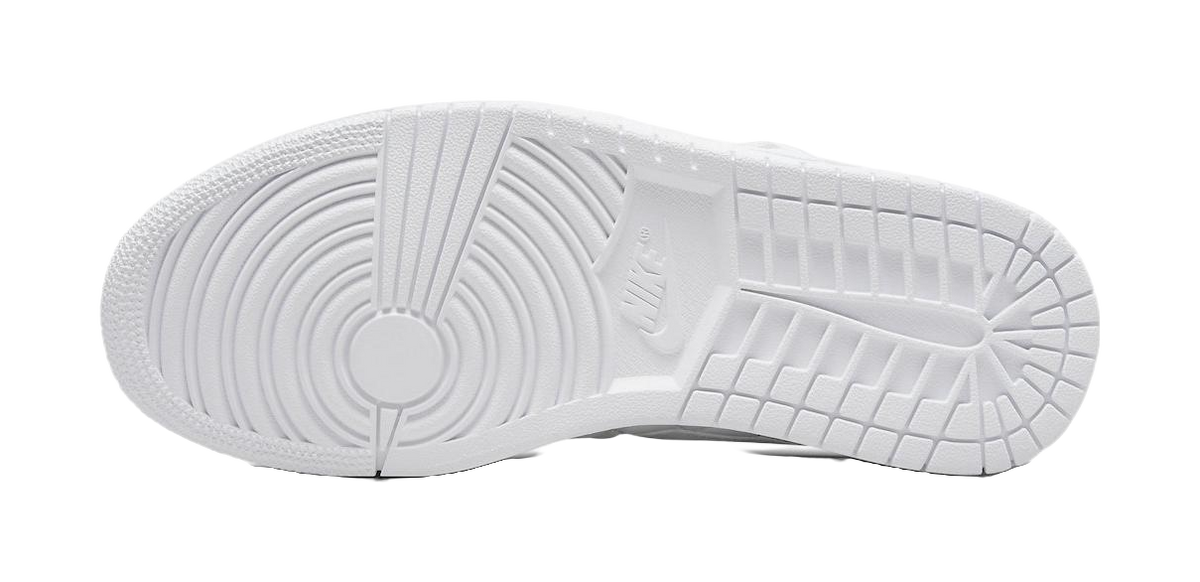 Air Jordan 1 Low Triple White Quilted Womens  vjsneaker.com