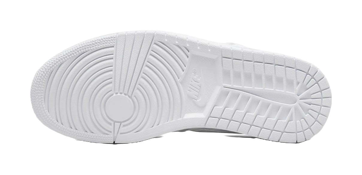 Air Jordan 1 Low Triple White Quilted Womens  vjsneaker.com