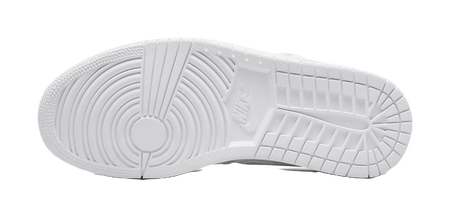 Air Jordan 1 Low Triple White Quilted Womens  vjsneaker.com