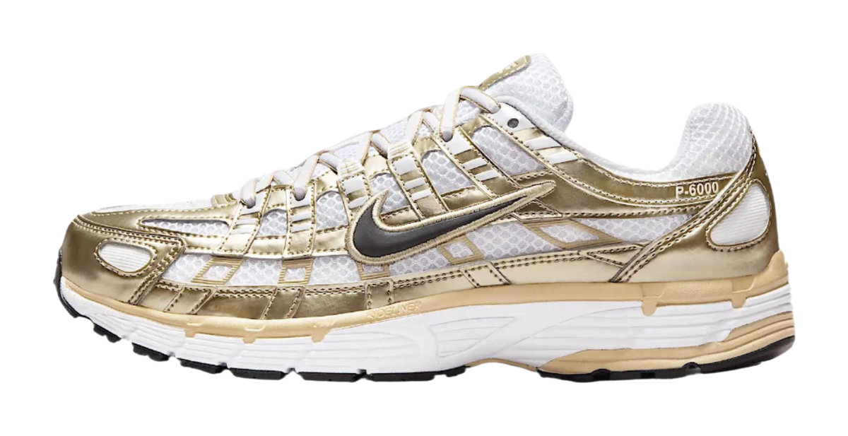 Nike P 6000 Gold Womens  VJSNEAKER