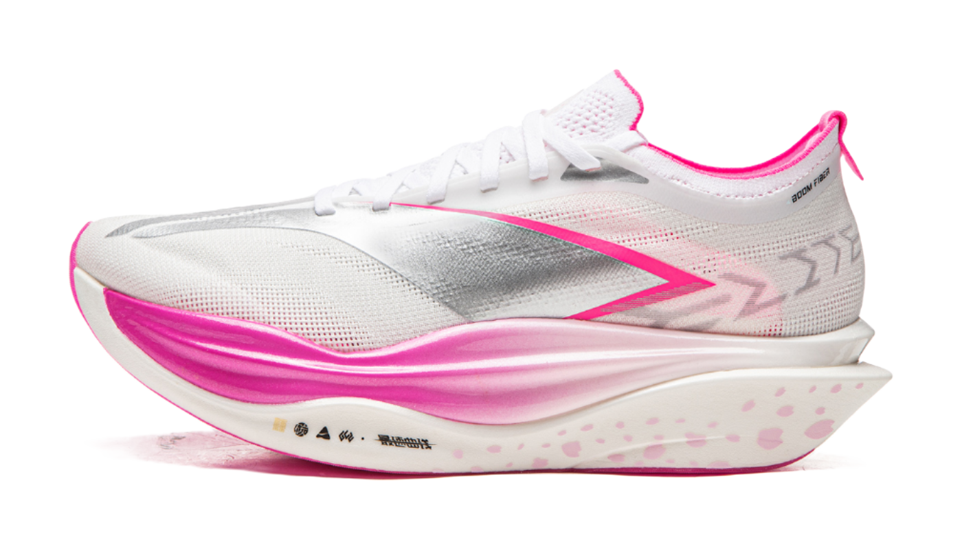 Li Ning Feidian 6 ELITE Cushioning Slip Resistant Abrasion Resistant Rebound Low top Carbon Plate Running Shoes Unisex  vjsneaker.com