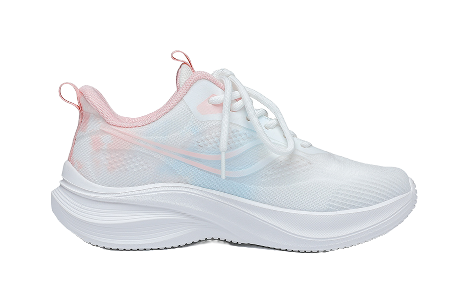 WARRIOR Running Shoes Women's Low top Beige/Pink 