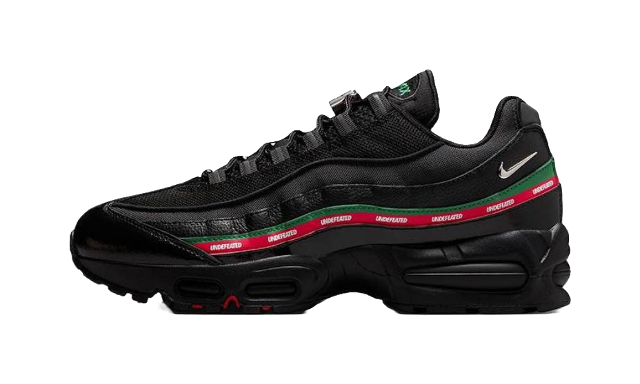 UNDEFEATED x Nike Air Max 95 Running Shoes Unisex Black Red  VJSNEAKER
