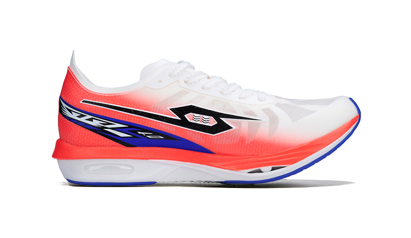 Tansher Dark Horse 4.0 "White Red" TS-9535 - Carbon Plate Running Shoe Unisex White Red