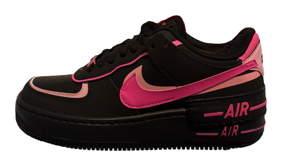 Nike AF1 Shadow Skateboard Shoes Womens Black Pink  vjsneaker.com
