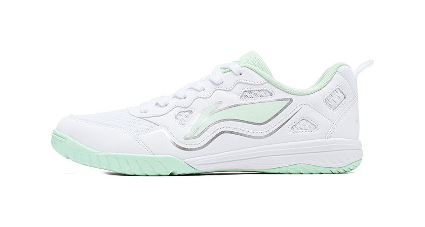 Li-Ning Eagle Eye 3.0 ESS "Po Lang" APPV011-2 - Table Tennis Shoe Unisex Standard White/Sky Blue Green