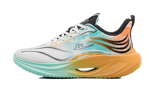 Warrior Cushioned Wear Resistant Lightweight Breathable Low Top Sports Running Shoes Men's 