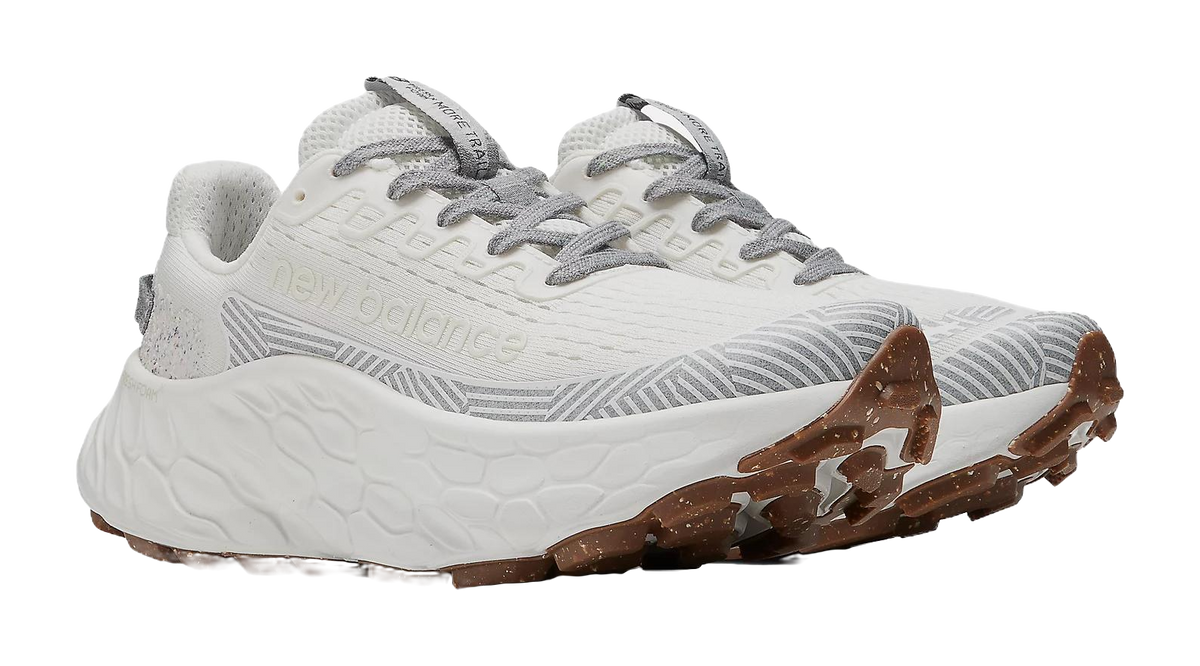New Balance Fresh Foam X Trail More V3  White With Turtledove Womens  vjsneaker.com