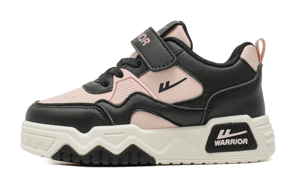 Warrior Boys Athletic Shoes Breathable Lightweight Cushioning Low top Girl Skateboard Shoes Kids  VJSNEAKER