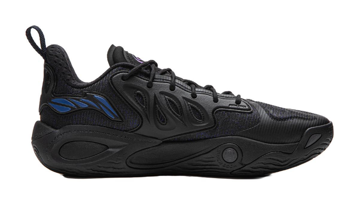 Li-Ning BadFive Sniper 2 Super "Purple Lightning Flash" ABFW013-6 - Outdoor Basketball Shoe Unisex Black Purple