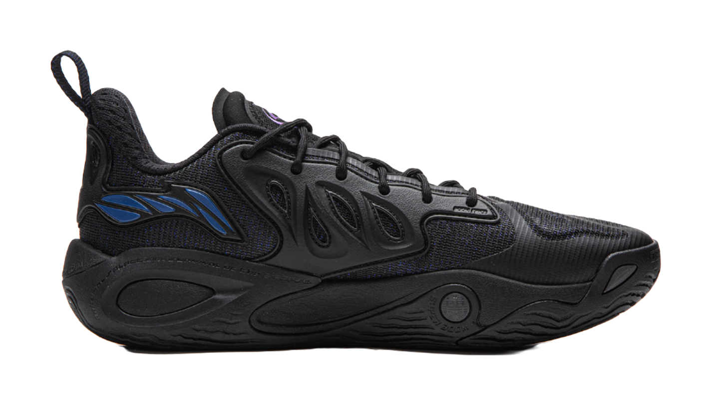 Li-Ning BadFive Sniper 2 Super "Purple Lightning Flash" ABFW013-6 - Outdoor Basketball Shoe Unisex Black Purple