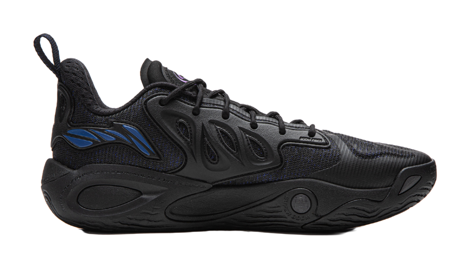 Li-Ning BadFive Sniper 2 Super "Purple Lightning Flash" ABFW013-6 - Outdoor Basketball Shoe Unisex Black Purple