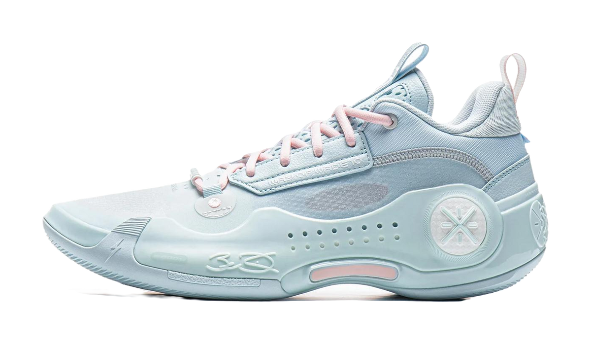Li-Ning Way of Wade 10 WOW10 Low "Ice Blood" - Basketball Shoes Men Gray Pink  VJSNEAKER
