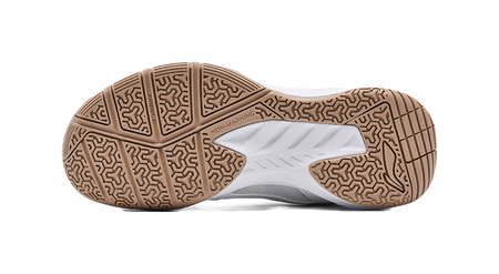 Li-Ning Light Feather Rocket 2.0 "White Brown" AYTU049-1 - Badminton Shoe Unisex