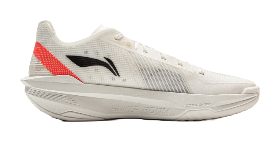 Li-Ning Ultralight 2025 "White Red" ABAV007-16 - Basketball Shoe Unisex White Red Silver