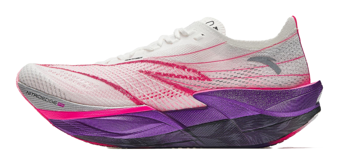 ANTA C202 6.0 PRO Running Shoes Men's Low top White Purple 