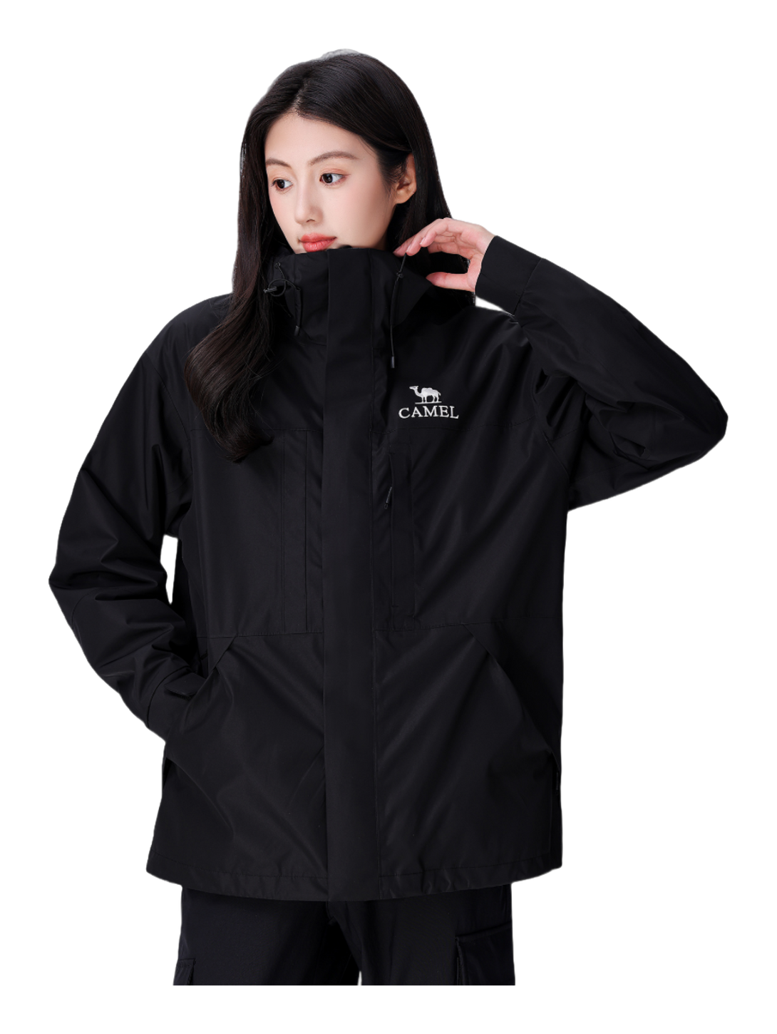 CAMEL Hiking Outdoor Adventure Windbreaker Jacket Unisex  VJSNEAKER