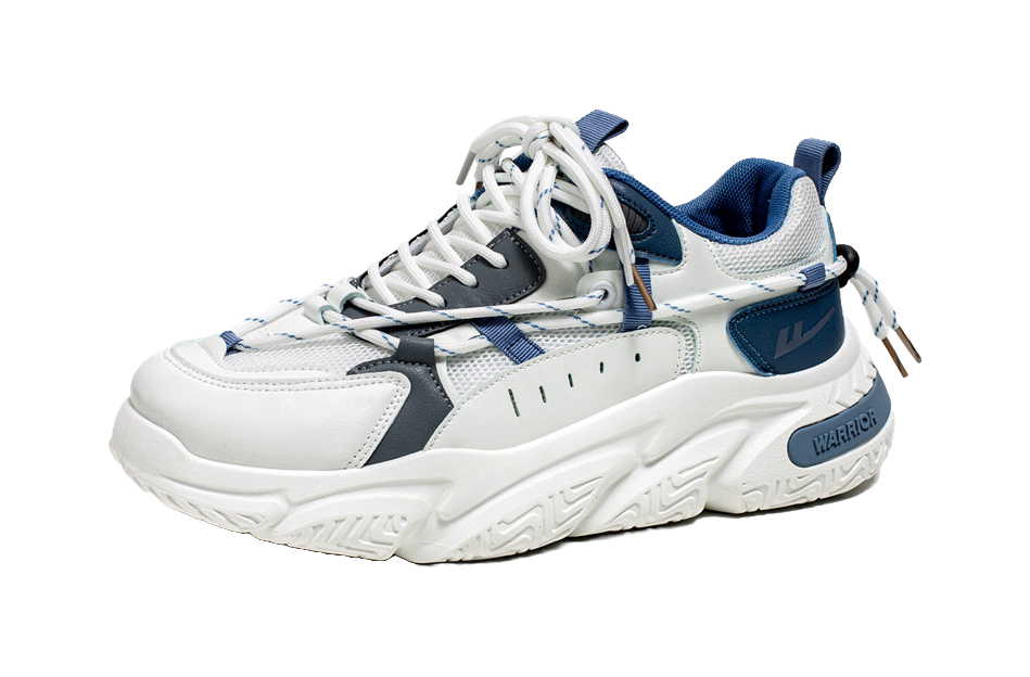 Warrior Warrior Anti-Slip Wear-Resistant Breathable Lightweight Height Increasing Warm Low-Top Chunky Sneakers Unisex 