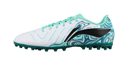 Li-Ning Jin 2 "White Green" YSFV005-3 - Entry-Level Multi-Ground Soccer Shoe Unisex