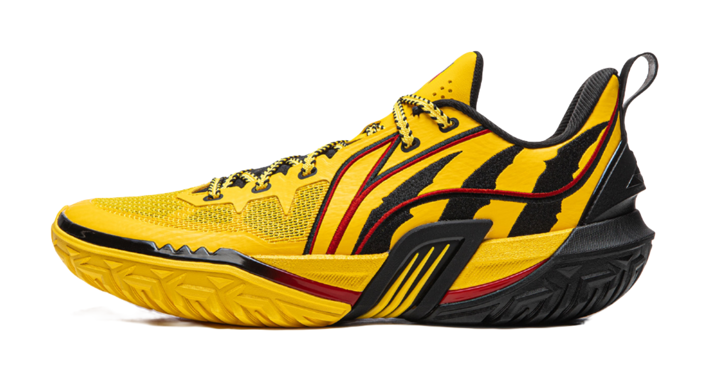 Li Ning Cushioning Slip Resistant Abrasion Resistant Breathable Rebound Anti Twist Grip Low top  vjsneaker.com