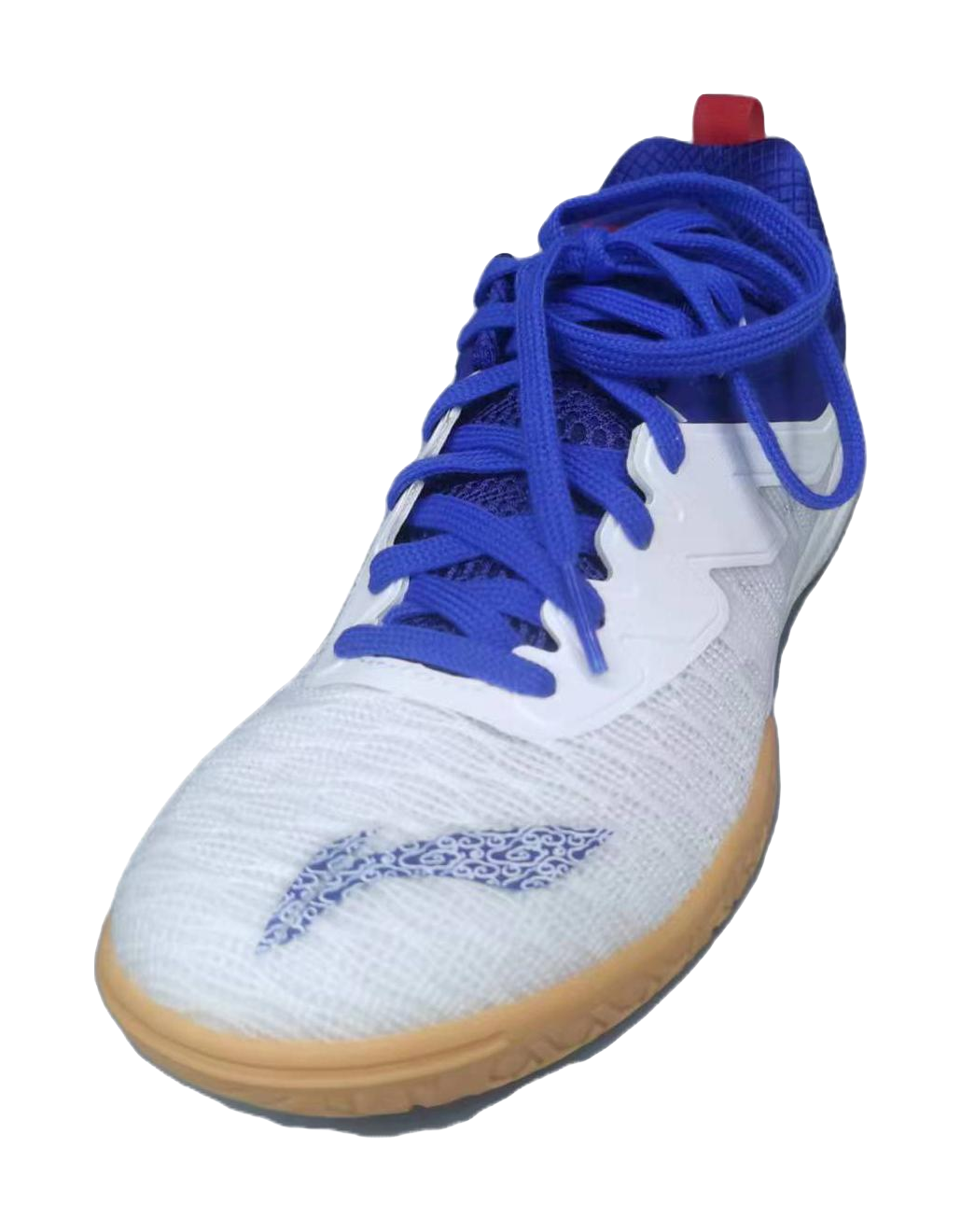 Li-Ning Qilin 2.0 PE "Kirin" APPU007-1 - Table Tennis Shoe Unisex Standard White/Shadow Purple Blue