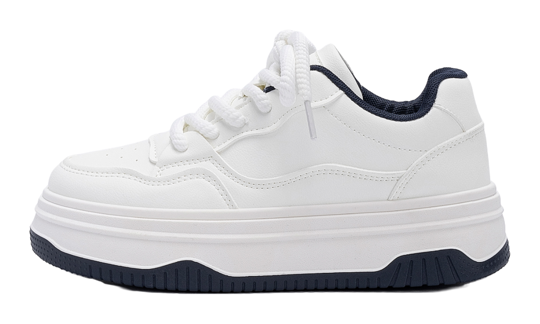 HUANQIU Coverage Lightweight Breathable Height Increasing Low top Skateboard Shoes Women's 