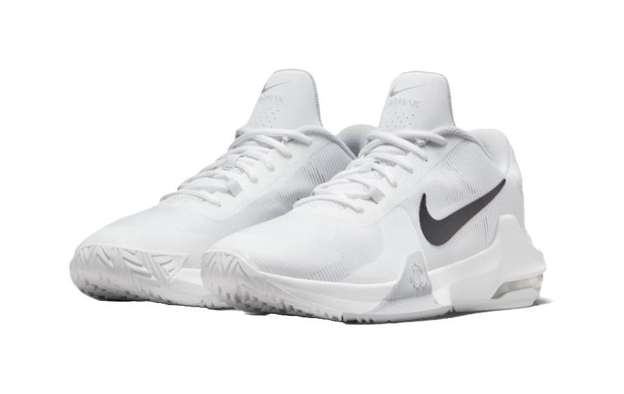 Nike Air Max Impact 4 White Black Pure Platinum  vjsneaker.com